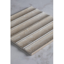 Teemo Matt Flute Travertine Look Porcelain Tile